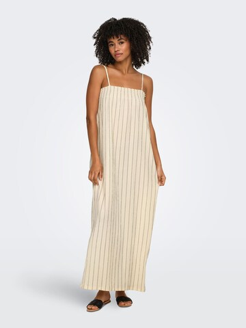 Robe 'ONLMika' ONLY en blanc : devant