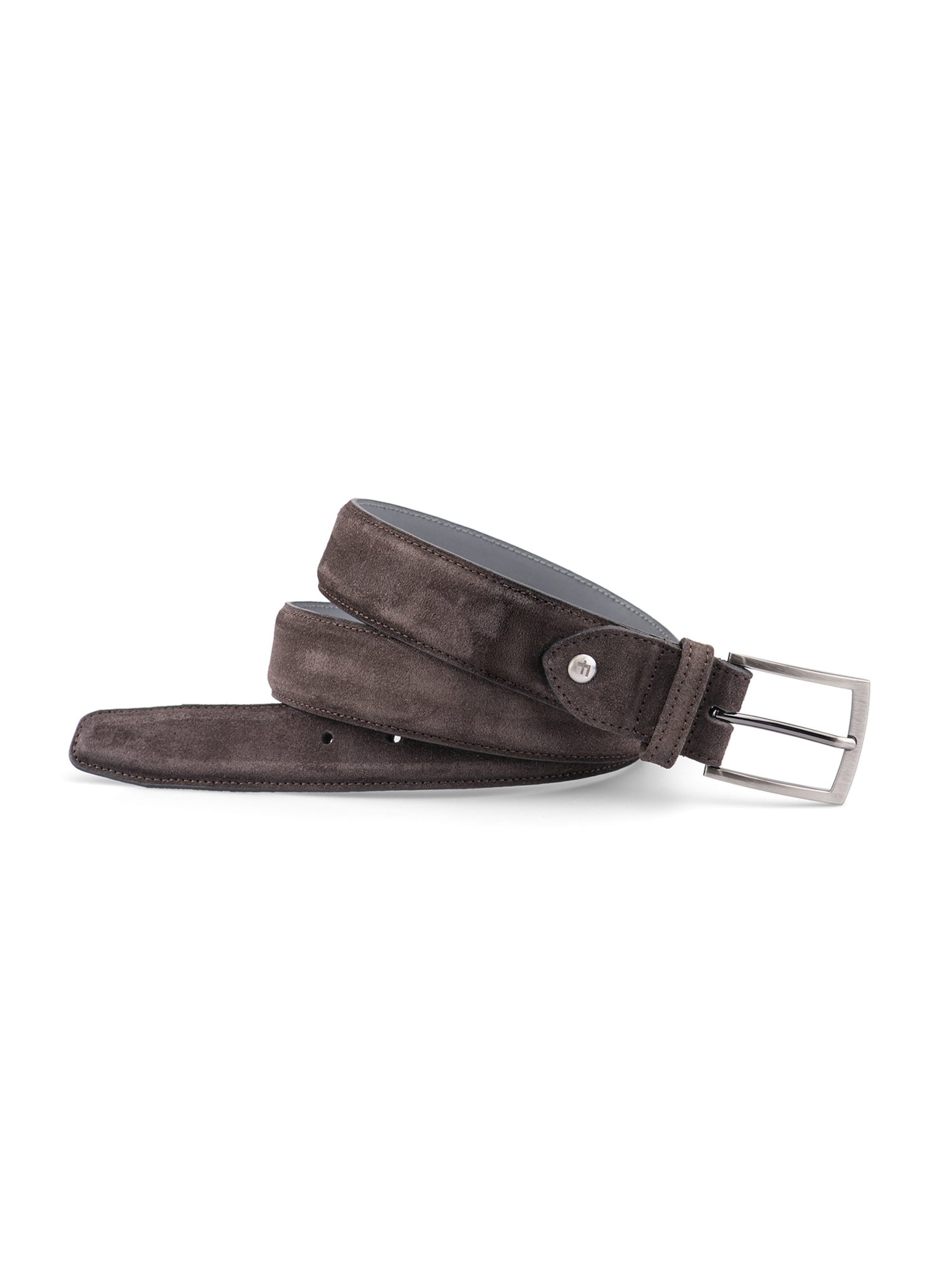 Floris van Bommel Belt 'De Belter 53' in Brown: front