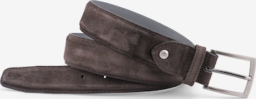 Ceinture 'De Belter 53' Floris van Bommel en marron : devant