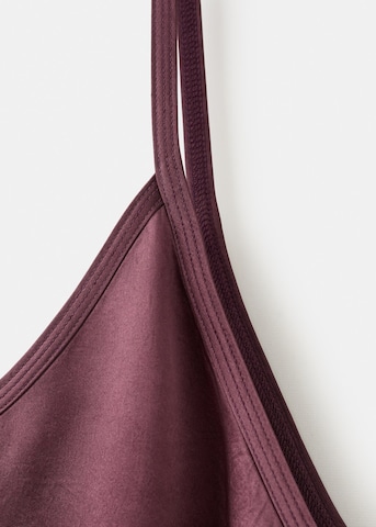 MANGO Nachthemd 'Oli' in Rot