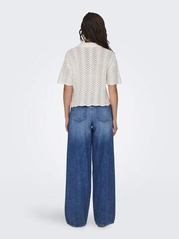 JDY Pullover 'Ellis' i hvid