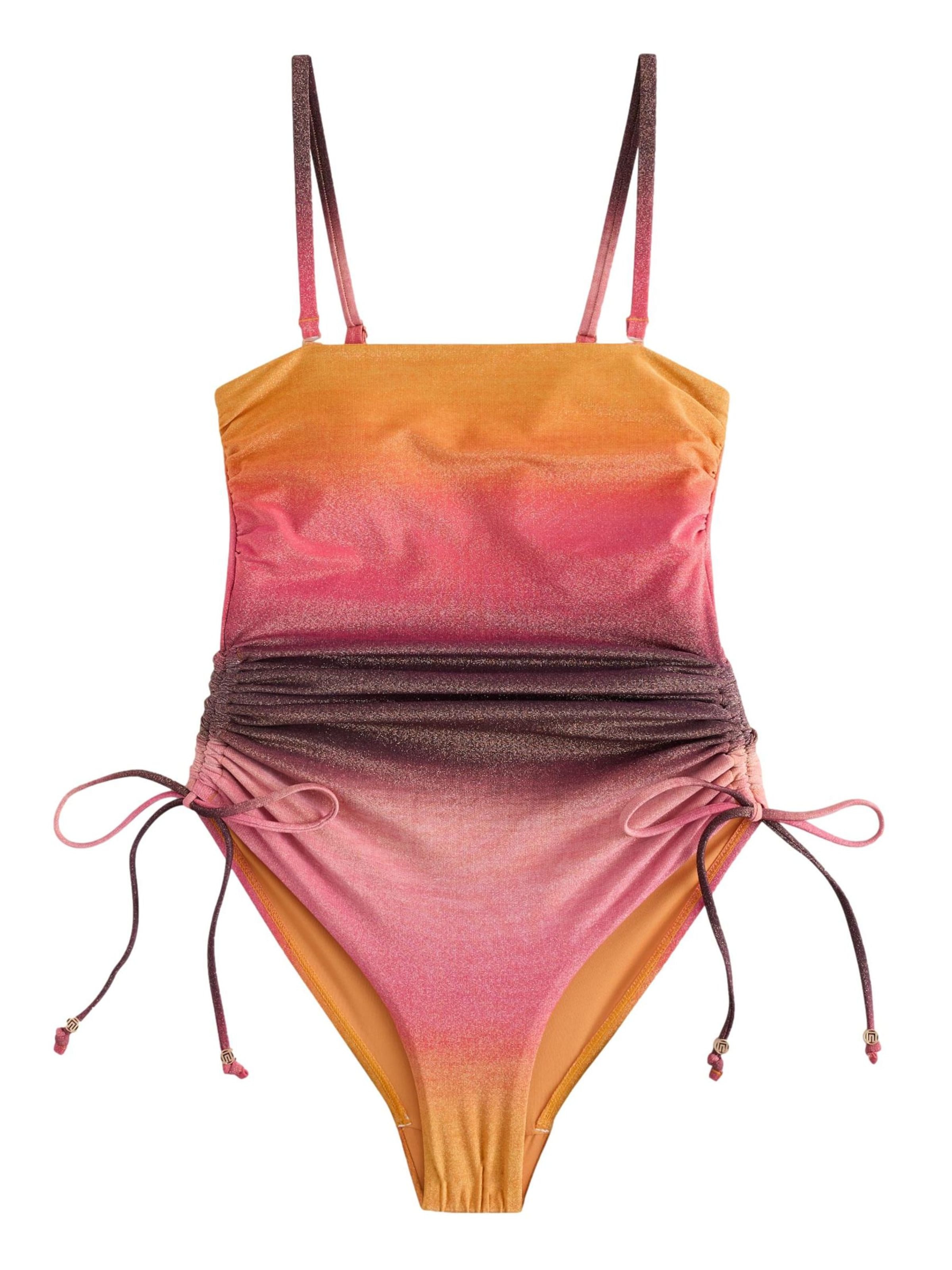 jauktas krāsas Next Bandeau Peldkostīms: no priekšpuses