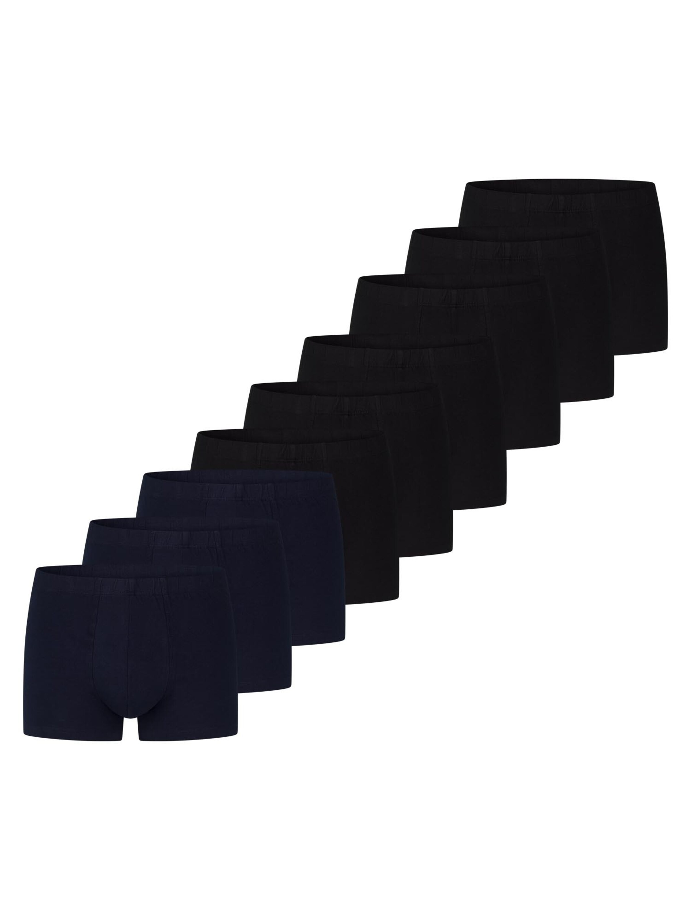 uncover by SCHIESSER Boxer shorts 'Basic' in Black: front
