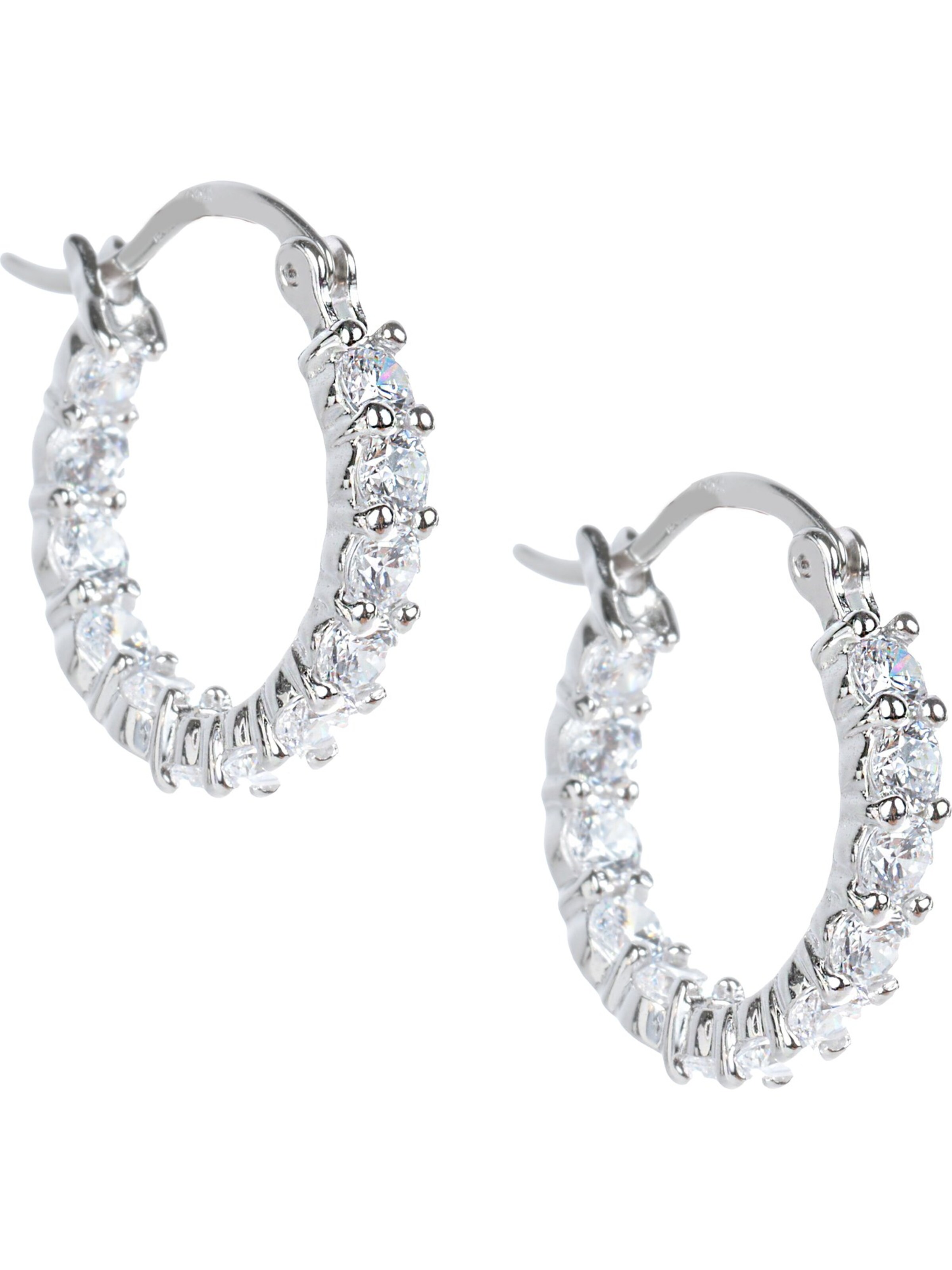 CHRIST Ohrringe in Silber: Vorderseite