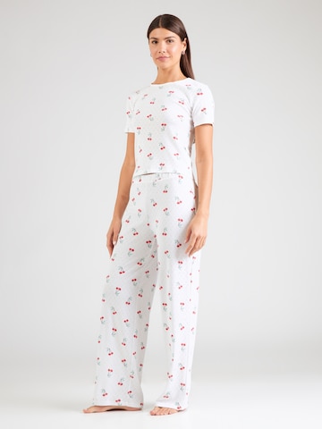 Pyjama ETAM en blanc : devant