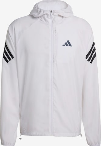 ADIDAS PERFORMANCE Urheilutakki 'Adi365 Iconic' värissä valkoinen: etupuoli