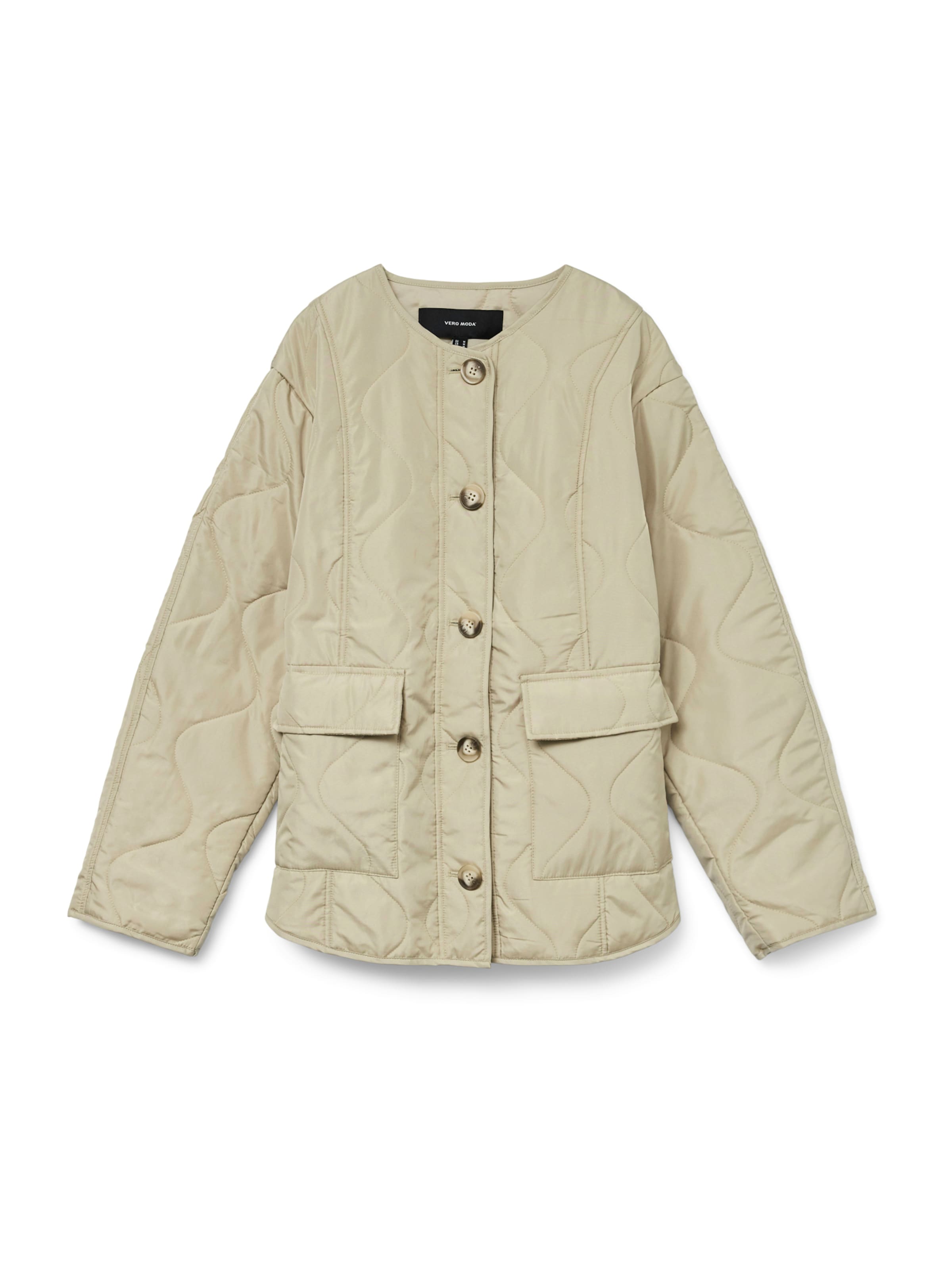 VERO MODA Between-Season Jacket 'VMMILLIE' in Brown: front