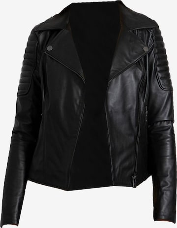 juoda Jacey Quinn Demisezoninė striukė: priekis