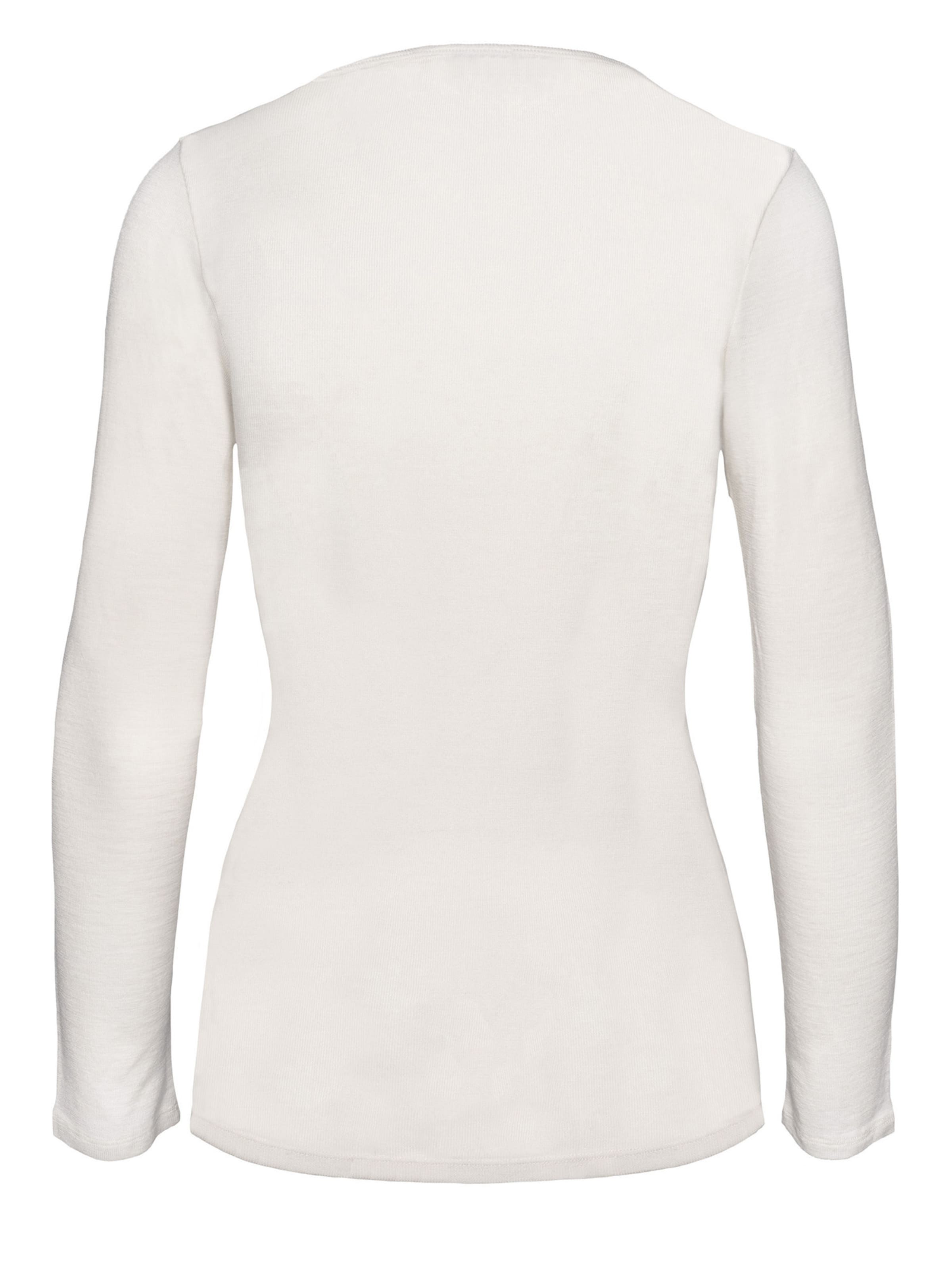 TRIUMPH - Camisa 'Beauty Layers' em branco