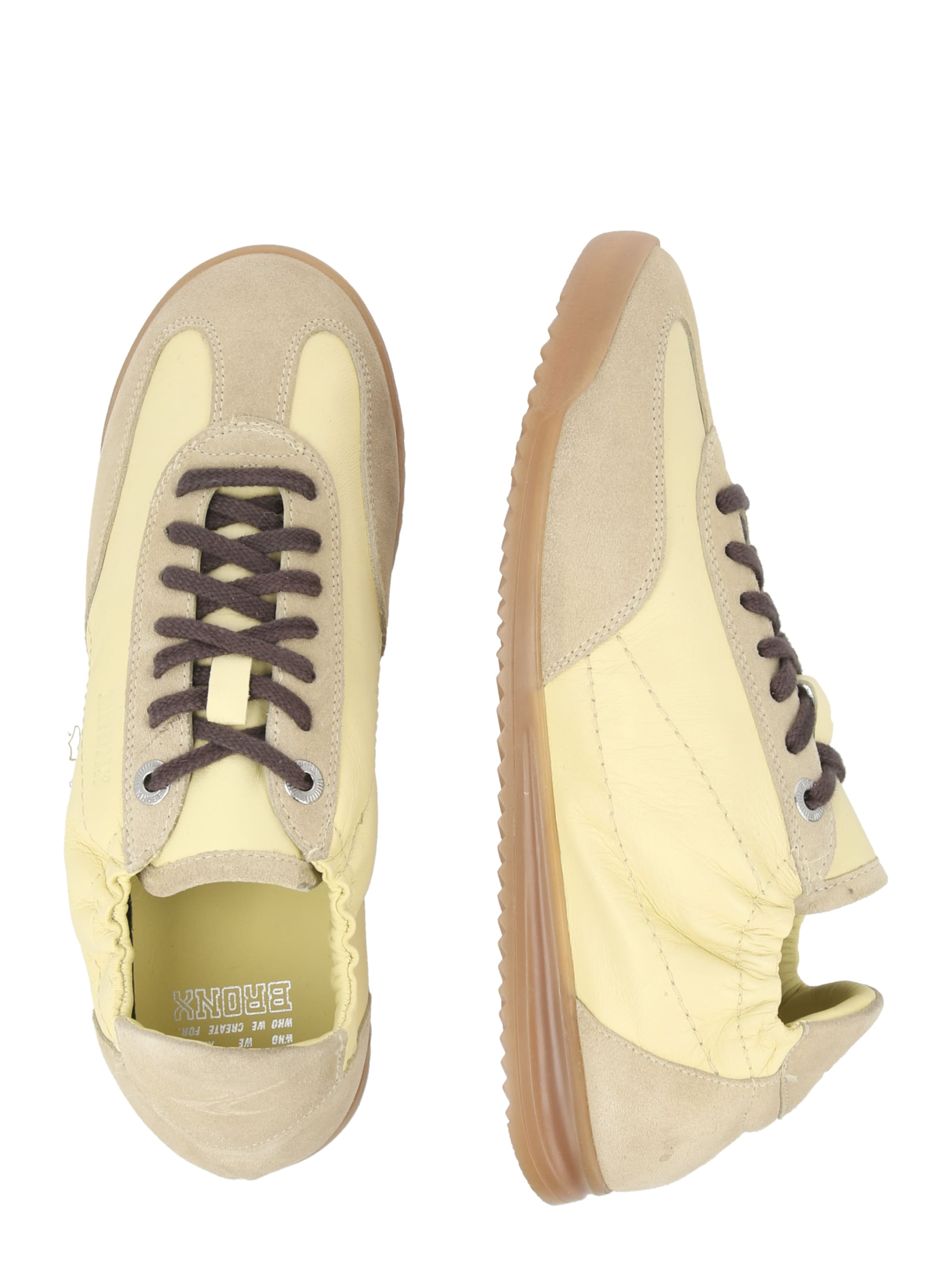 BRONX Sneaker 'Cli-oo' in Gelb
