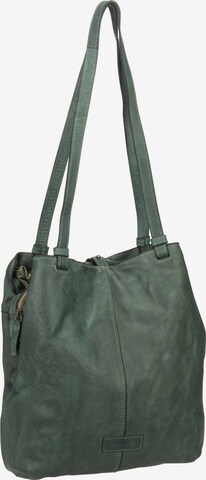 Harold's Shoulder Bag 'Submarine' in Green: front