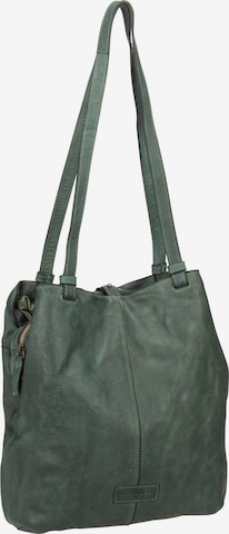 Harold's Shoulder Bag 'Submarine' in Green: front