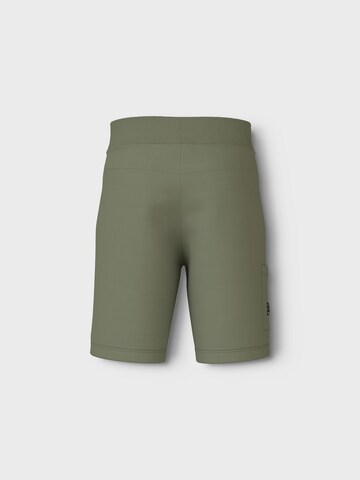 NAME IT Regular Trousers 'VIVASSE' in Green