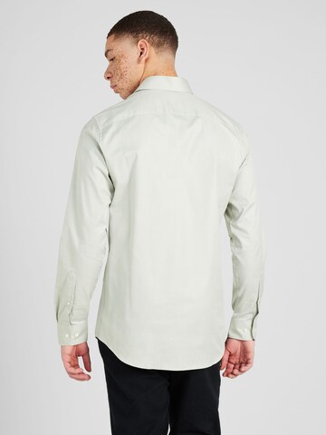 SELECTED Kitsas lõige Triiksärk 'Ethan', värv roheline