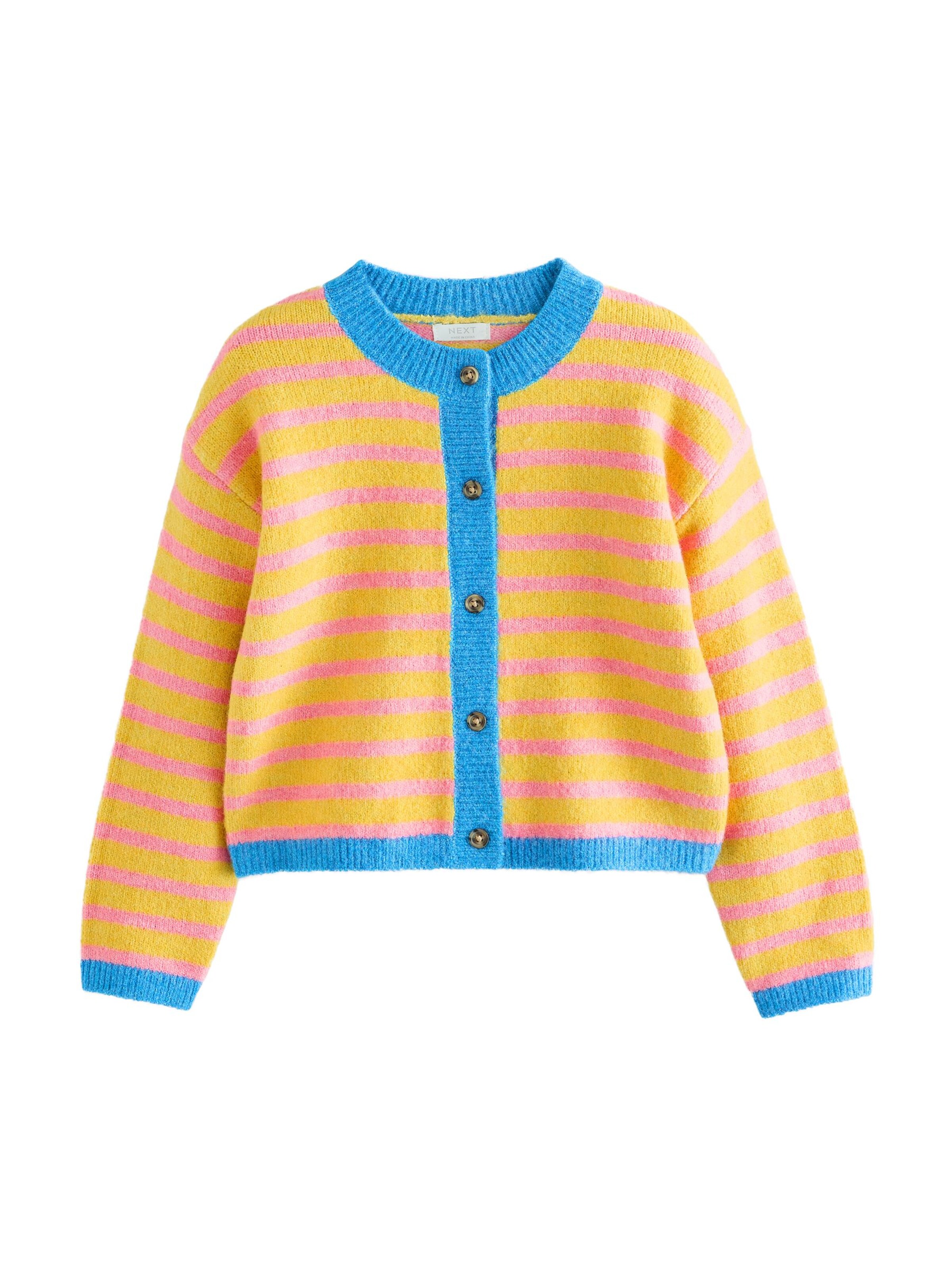 Next Knit cardigan in Yellow: front