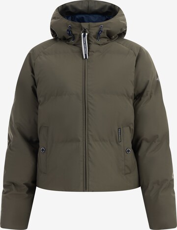 Schmuddelwedda Weatherproof jacket in Brown: front