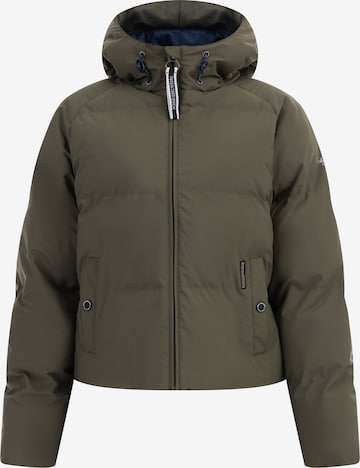 Schmuddelwedda Performance Jacket in Brown: front