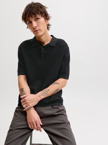 JACK & JONES Shirt 'JJEGeorge' in Zwart
