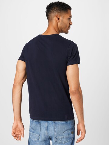 Ragwear T-Shirt 'BLAIZE' in Blau