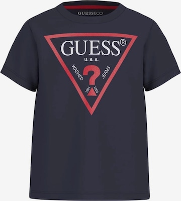 GUESS KIDS Shirt in Blue: front