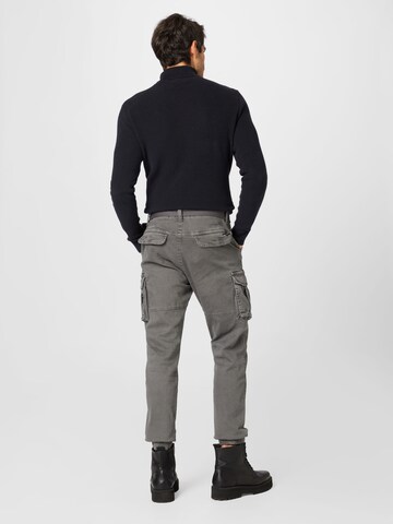 INDICODE JEANS Tapered Cargojeans 'Kerr' in Grijs