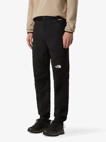 THE NORTH FACE Regular Outdoor trousers 'Diablo' in Black: front