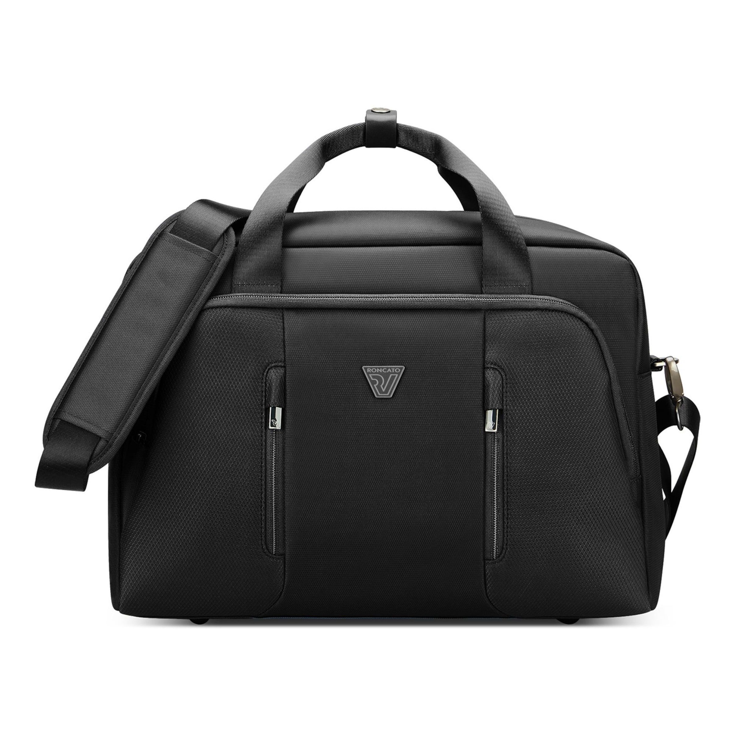 Roncato Shoulder Bag 'City 3.0' in Black: front