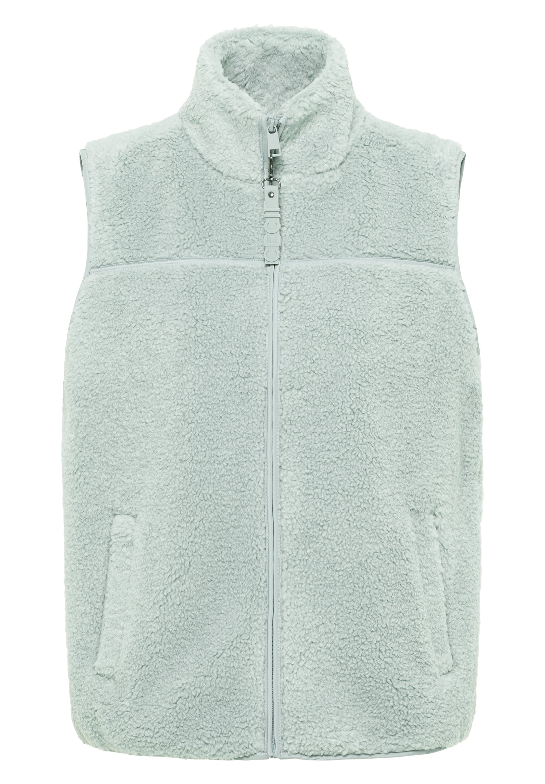 CECIL Vest in Green: front