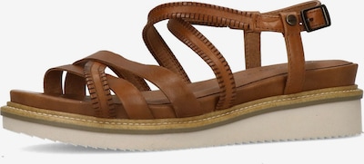 MANFIELD Sandalette in cognac, Produktansicht