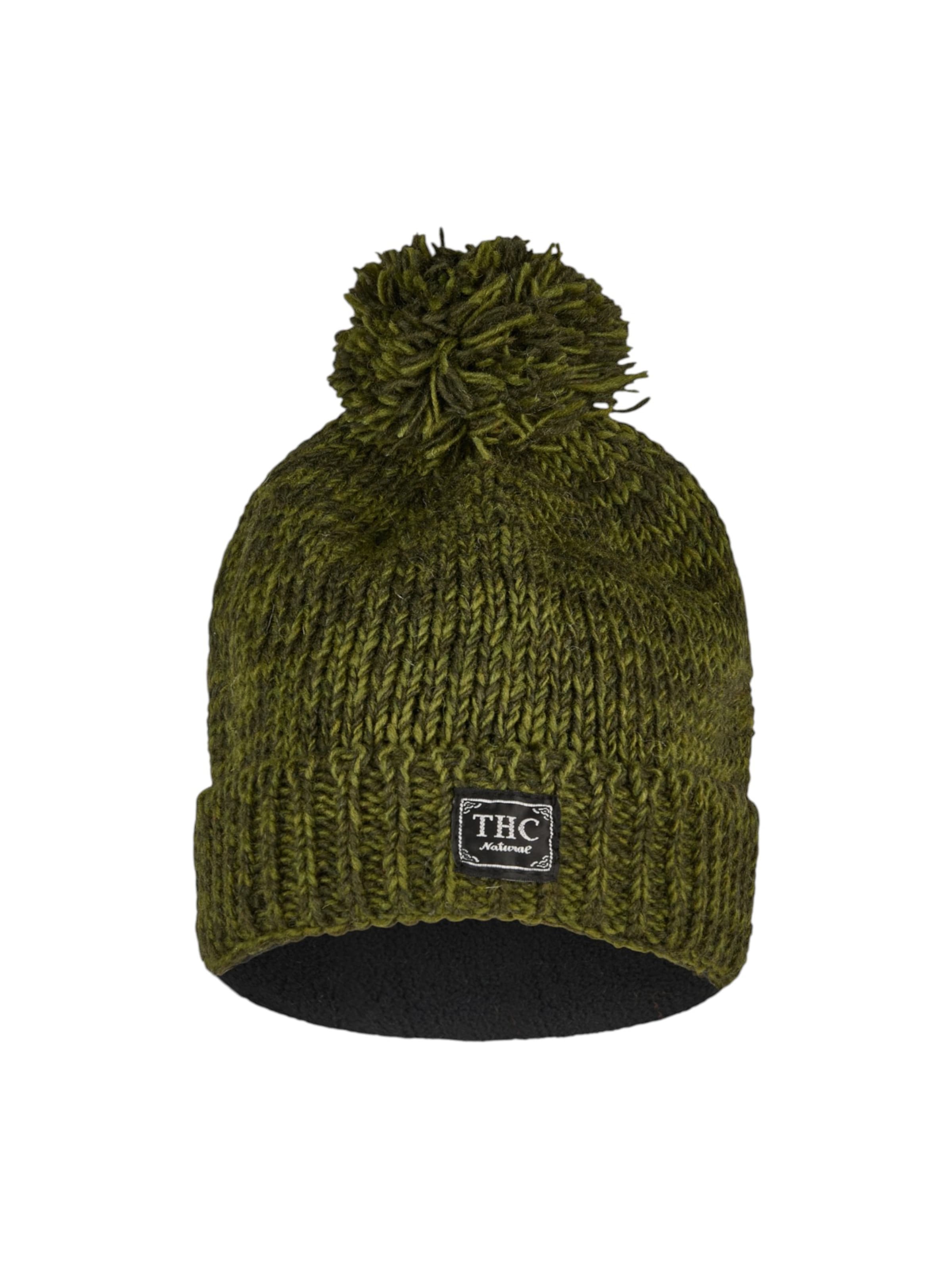 THC Natural Line Mütze 'THC  720'‌‌‌ in Grün: Vorderseite