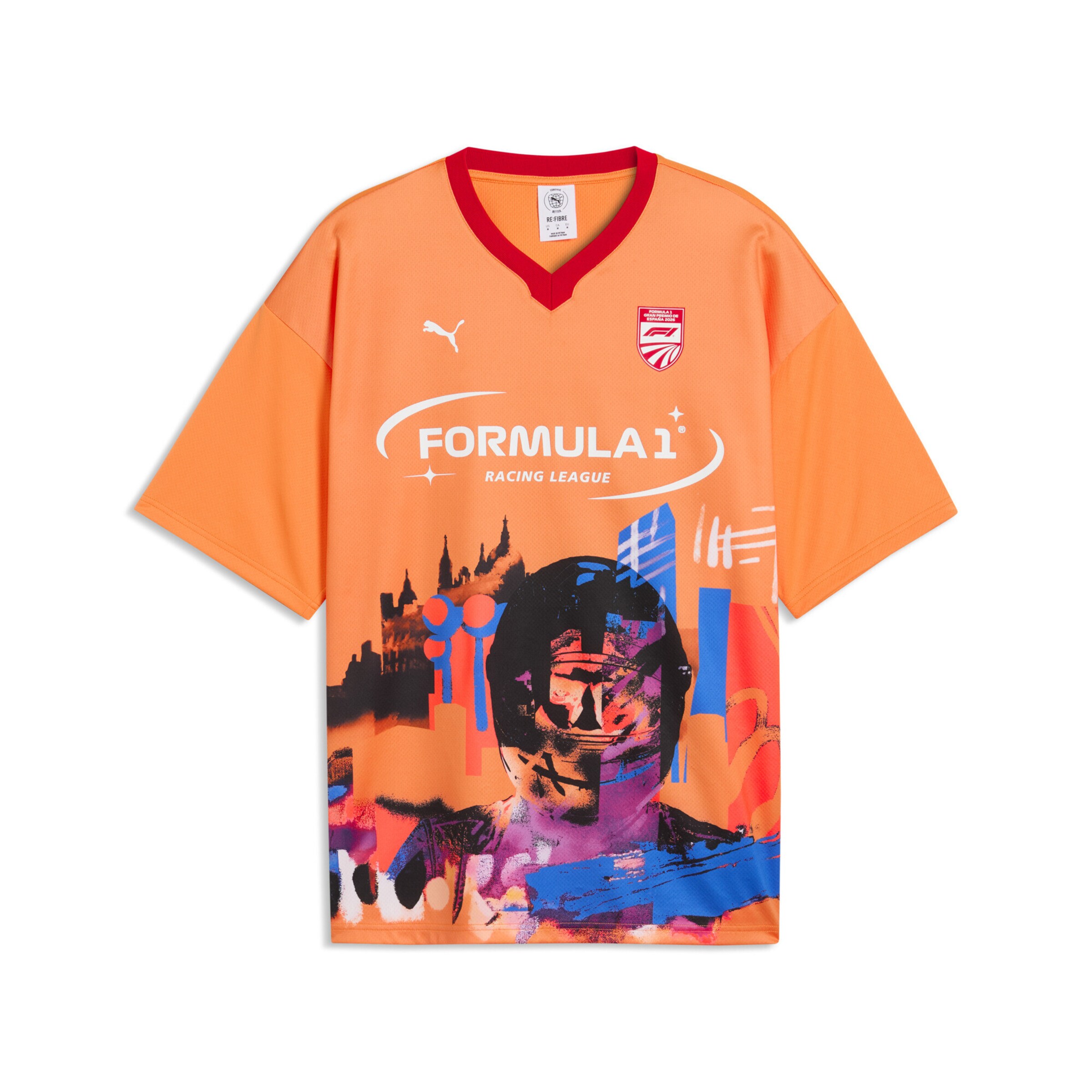 PUMA Tricot 'F1® Spanien' in Oranje: voorkant