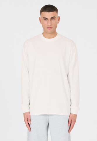 SOS Shirt 'Snowmass' in White: front