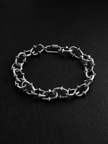 REYTEL Armband 'RIKUR'‌‌‌‌‌‌‌‌‌ in Silber: Vorderseite