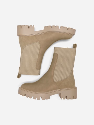 Chelsea Boots 'ONLBETTY-7' ONLY en beige