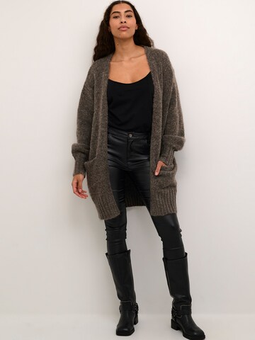 Kaffe Strickjacke 'Trina' in Braun