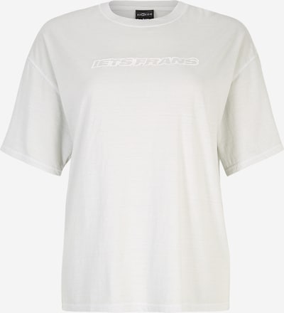 iets frans T-Shirt in hellgrau / weiß, Produktansicht