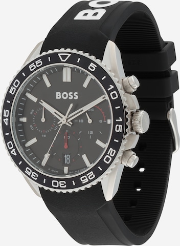 BOSS Black Analoog horloge 'RUNNER' in Zwart: voorkant