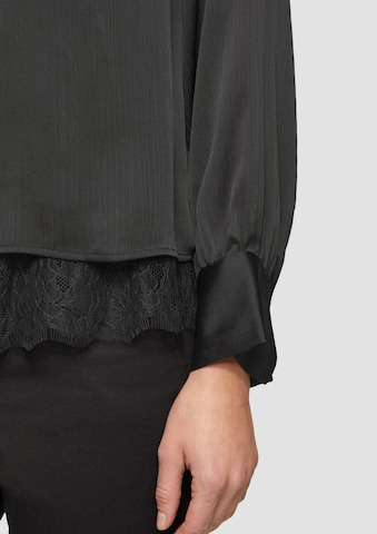 s.Oliver BLACK LABEL Blouse in Black