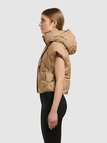 Gilet 'NINGA' di khujo in marrone