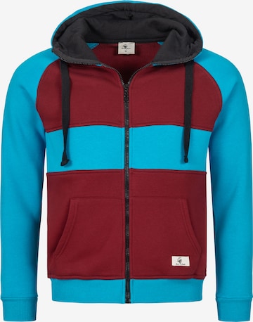 Rock Creek Sweatjacke in Blau: predná strana