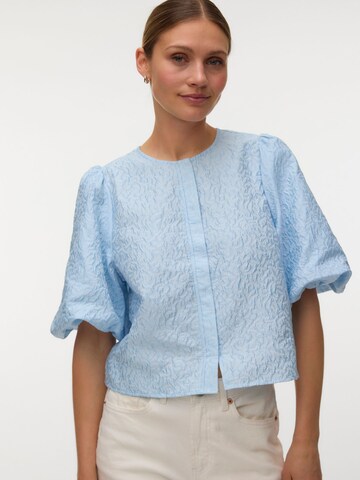 VERO MODA Bluse 'VMLaia' i blå: forside