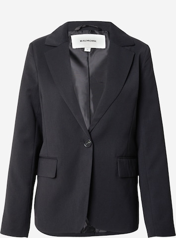 BALMOHK - Blazer en negro: frente