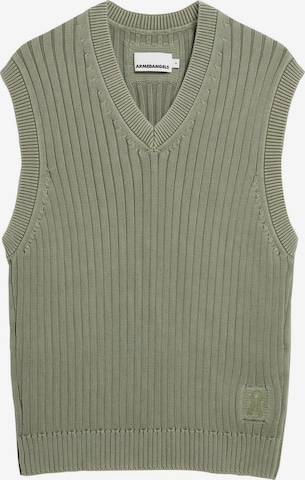 ARMEDANGELS Pullunder PIGMENT DYE in Grün: Vorderseite