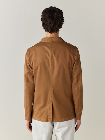 Coupe regular Veste de costume Next en marron