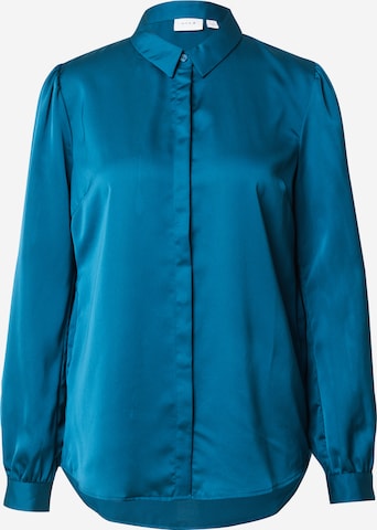 VILA Blouse in Blauw: voorkant