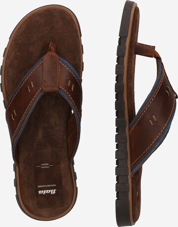 Bata T-Bar Sandals in Brown