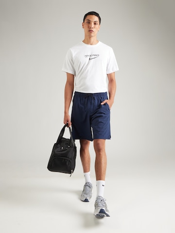 NIKE Обычный Спортивные штаны в Синий