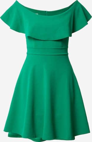 WAL G. Kokteilové šaty 'STACEY' - Zelená: predná strana