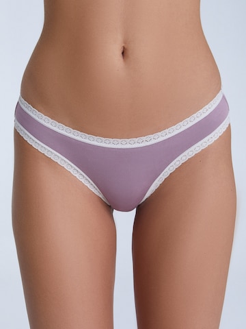 Albero Natur Panty in Purple: front