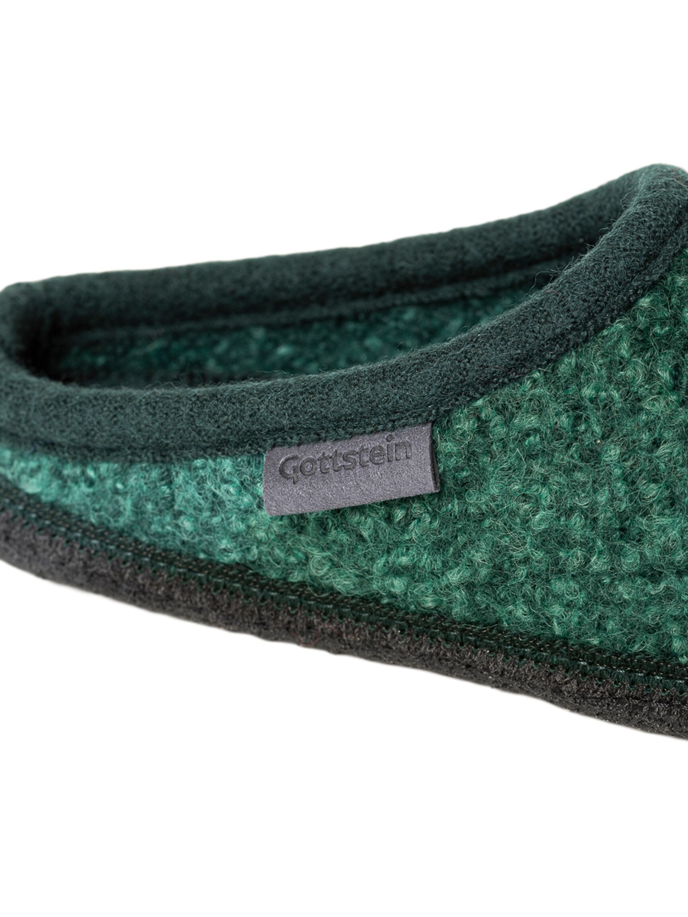 Gottstein Slippers 'Wool Venture' in Green